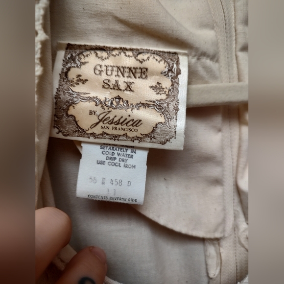 Authentic Gunne Saxe White Lace Maxi Dress - Picture 3 of 4